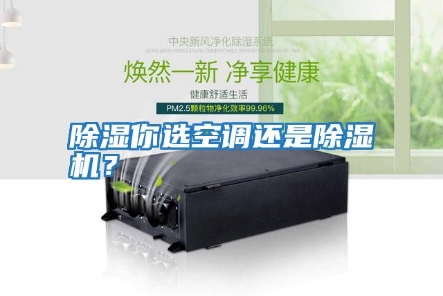 除濕你選空調(diào)還是除濕機(jī)？