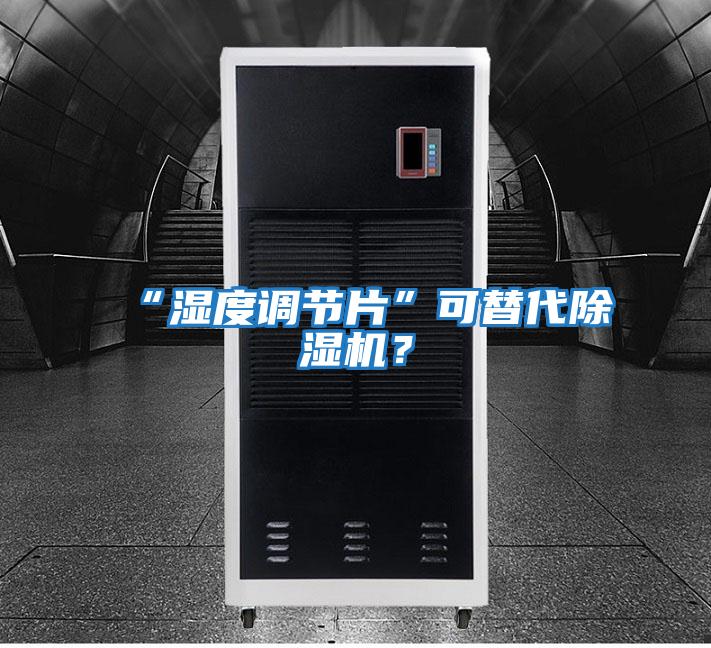“濕度調節片”可替代除濕機？