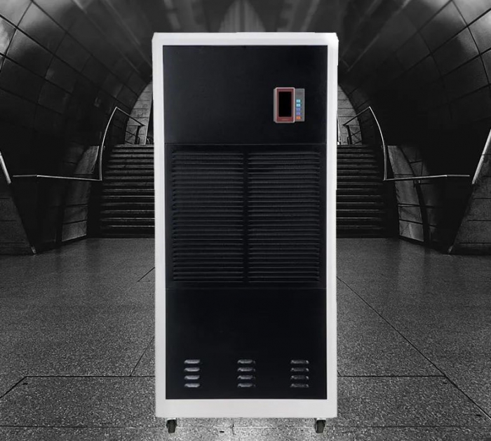 機房/檔案室/潔凈室專用濕膜加濕機系統工作原理