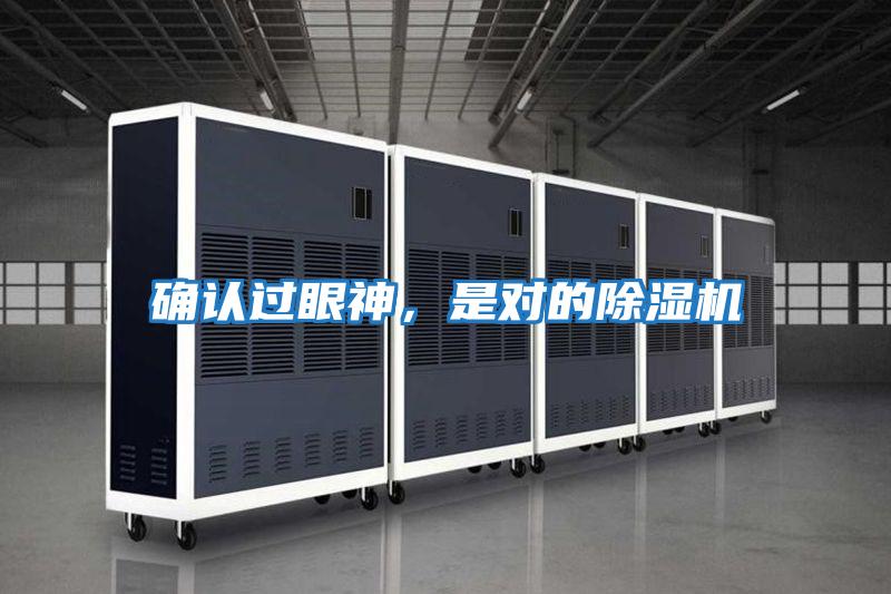 確認過眼神,是對的除濕機