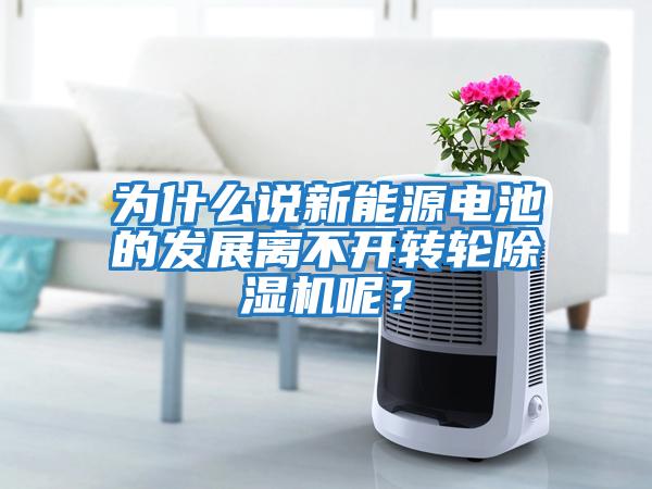 為什么說新能源電池的發展離不開轉輪除濕機呢？