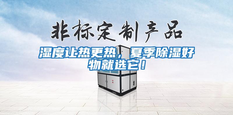 濕度讓熱更熱，夏季除濕好物就選它！