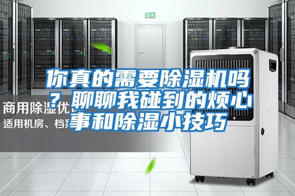 你真的需要除濕機嗎?聊聊我碰到的煩心事和除濕小技巧