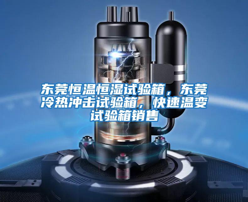 東莞恒溫恒濕試驗箱，東莞冷熱沖擊試驗箱，快速溫變試驗箱銷售