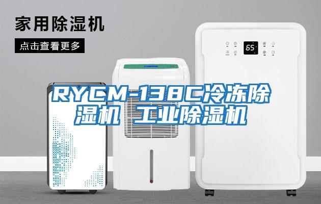 RYCM-138C冷凍除濕機 工業除濕機