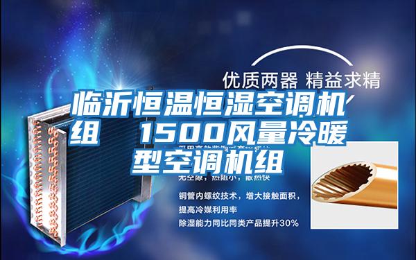 臨沂恒溫恒濕空調機組 1500風量冷暖型空調機組
