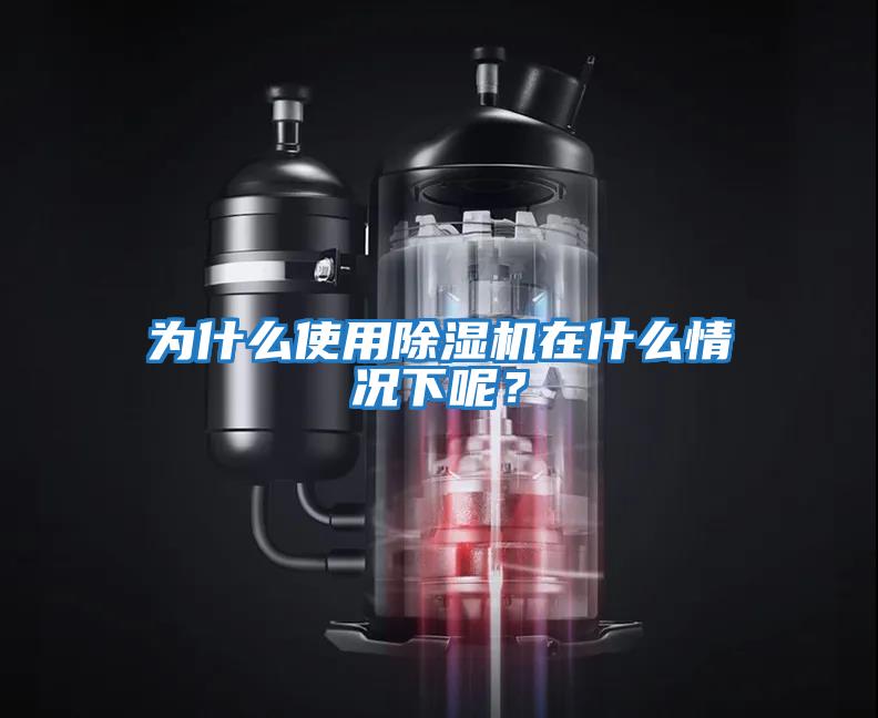 為什么使用除濕機在什么情況下呢？