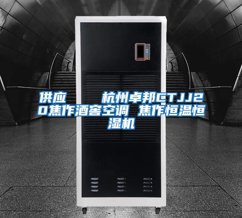 供應(yīng) 杭州卓邦CTJJ20焦作酒窖空調(diào) 焦作恒溫恒濕機(jī)
