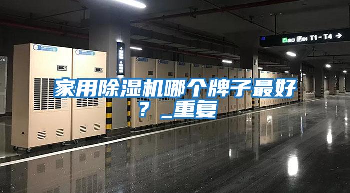 家用除濕機哪個牌子最好？_重復