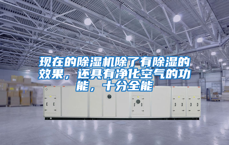 現(xiàn)在的除濕機(jī)除了有除濕的效果,還具有凈化空氣的功能,十分全能