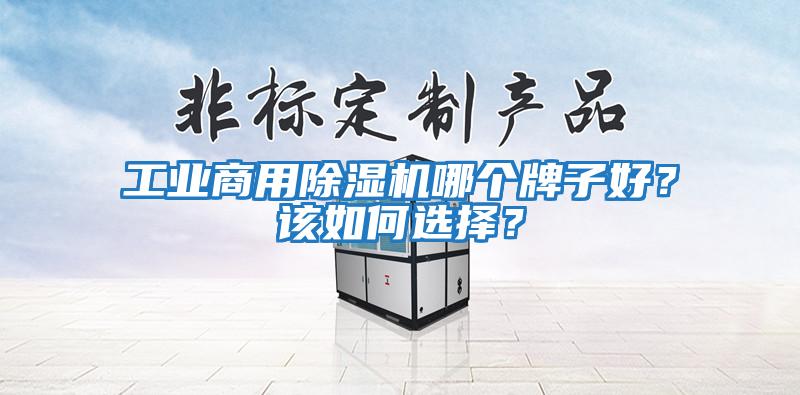 工業商用除濕機哪個牌子好？該如何選擇？