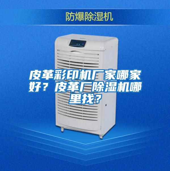 皮革彩印機廠家哪家好?皮革廠除濕機哪里找?