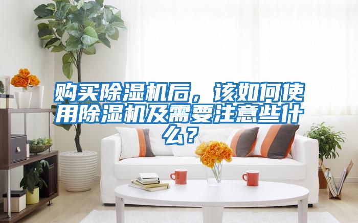 購買除濕機(jī)后,該如何使用除濕機(jī)及需要注意些什么?