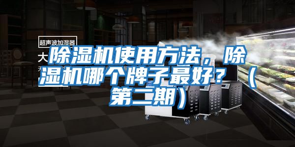 除濕機(jī)使用方法，除濕機(jī)哪個(gè)牌子最好？（第二期）