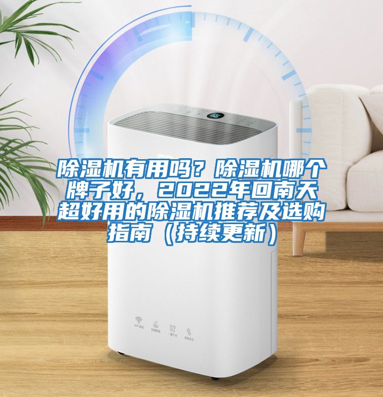 除濕機有用嗎？除濕機哪個牌子好，2022年回南天超好用的除濕機推薦及選購指南（持續更新）